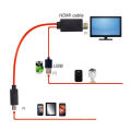 MHL Micro USB vers HDMI TV Adaptateur de câble AV HDTV pour SAMSUNG Galaxy S3 / S4 / Note 2